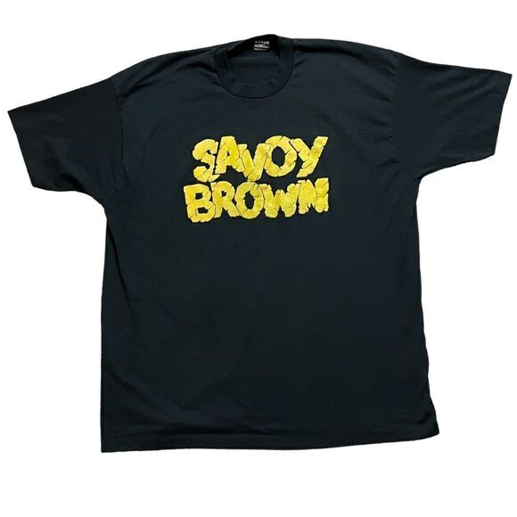 Vintage Savoy Brown Band Tee Shirt - Picture 1 of 6